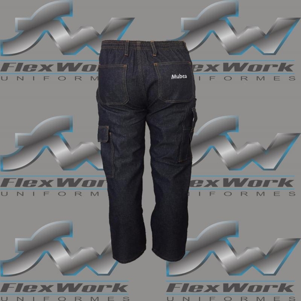 calça jeans uniforme